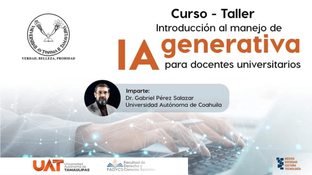 Curso-Taller Introducción al manejo de IA generativa para docentes universitarios